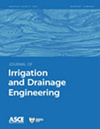 JOURNAL OF IRRIGATION AND DRAINAGE ENGINEERING杂志封面